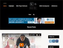 Tablet Screenshot of isobasketball.com